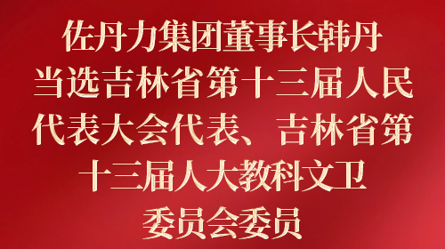 当选吉林省第十三届人民代表大会代表、吉林省第十三届人大教科文卫委员会委员
